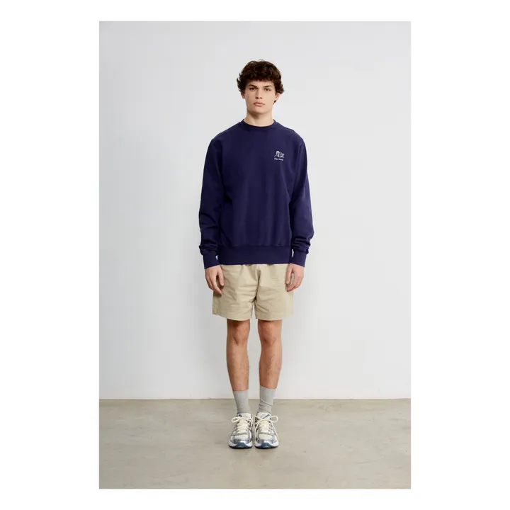 Edmmond Studios Sweat People Coton Bio | Bleu marine