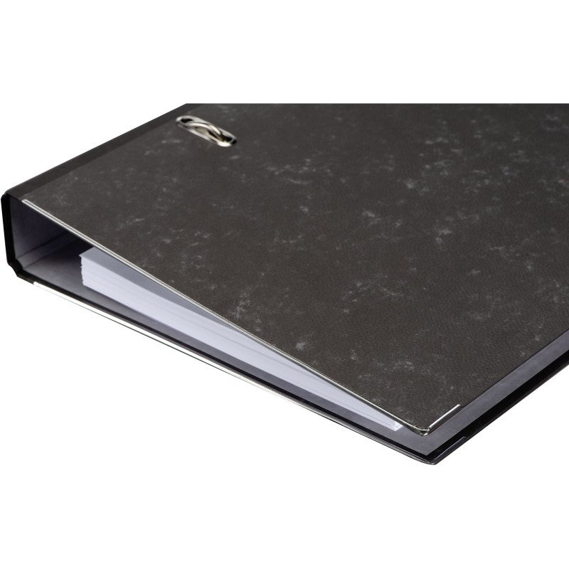 Classeur à levier cartonné A4 - Dos 5 cm gris