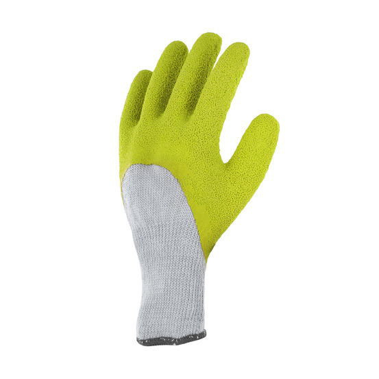 Gant rosier en latex vert anis T7