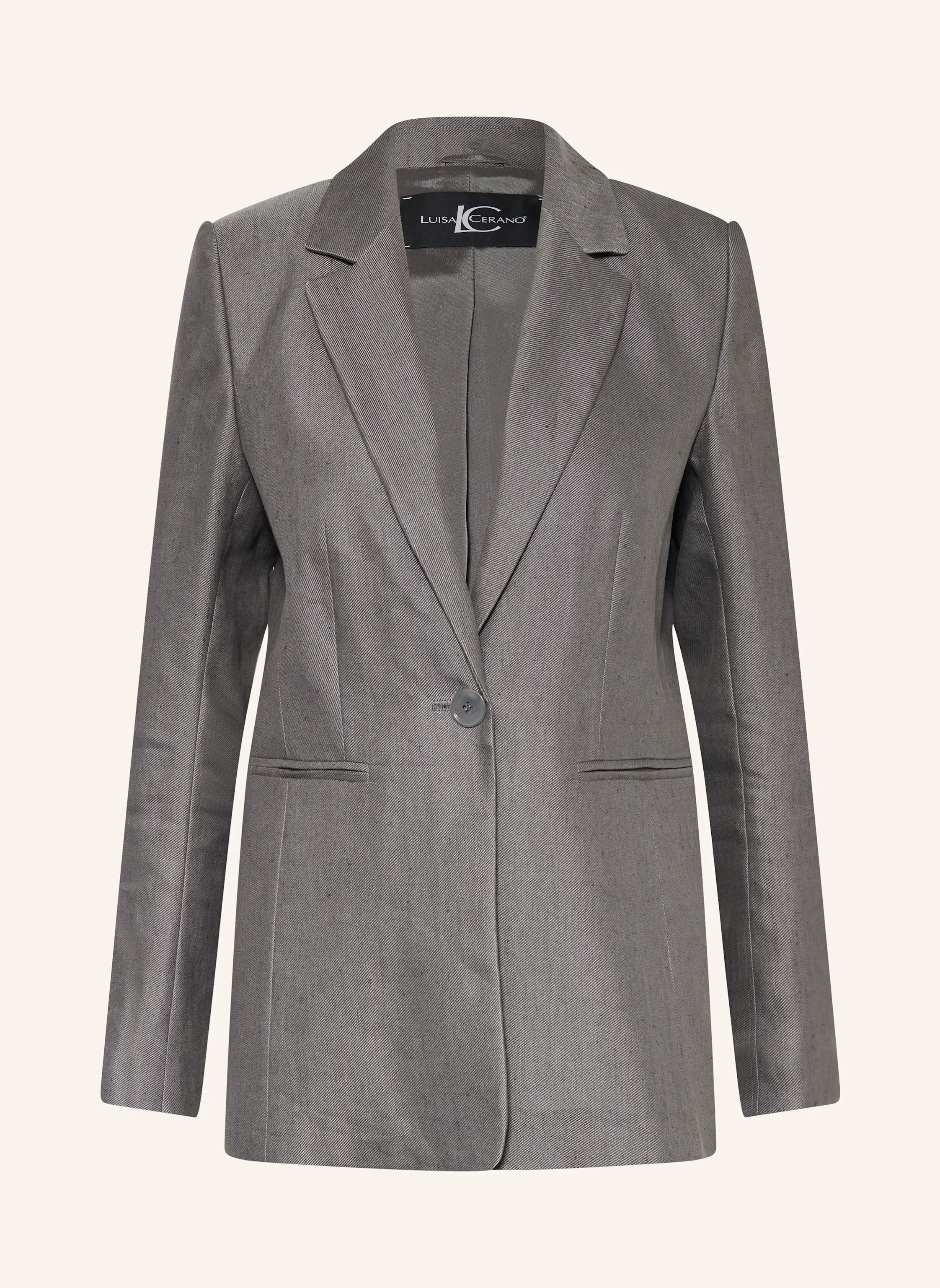 LUISA CERANO Blazer mit Leinen