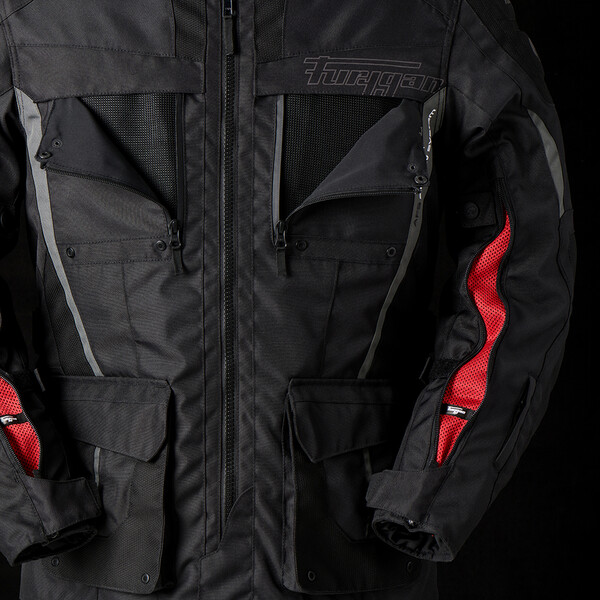 Furygan - Veste Brevent 3 en 1 Noir / Gris