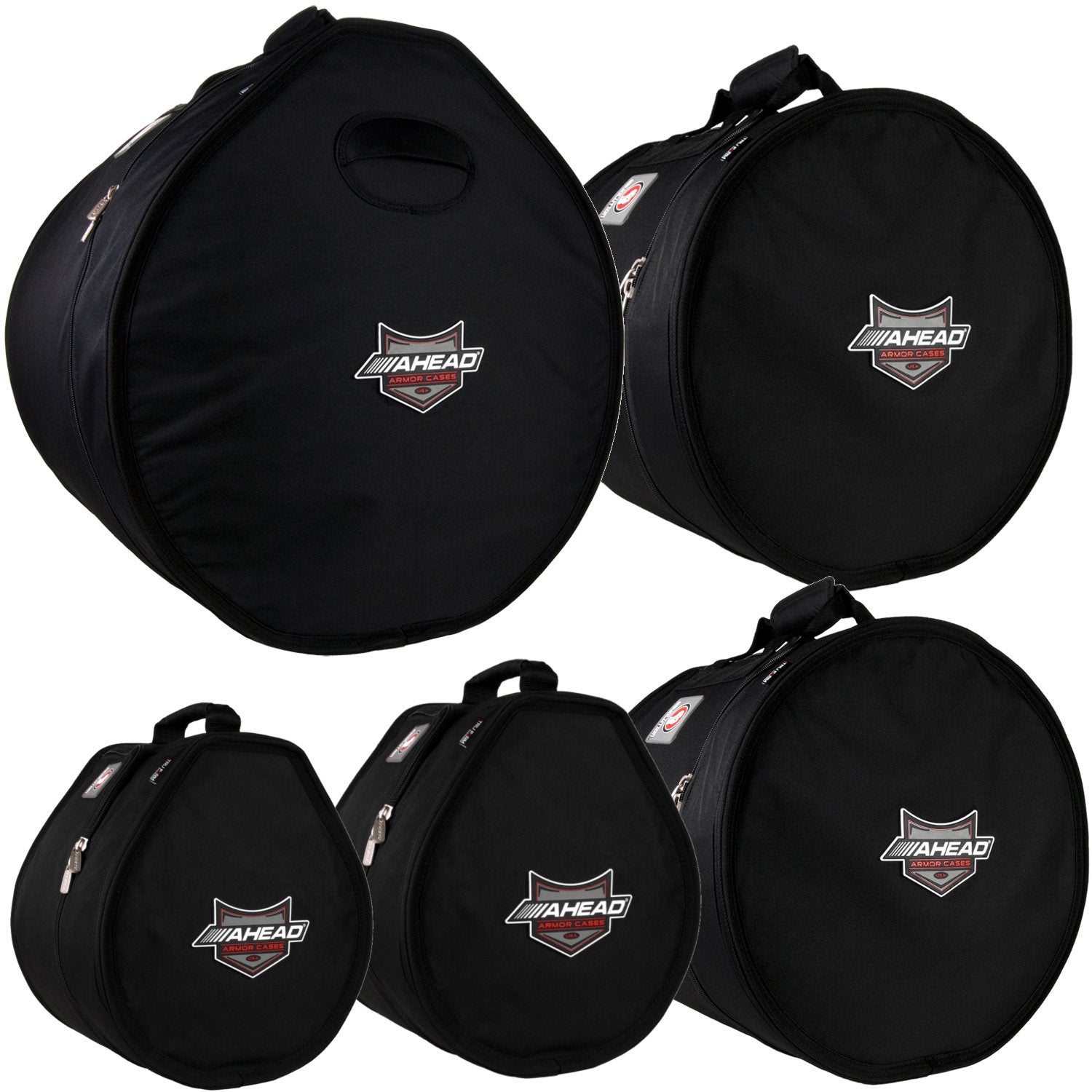 Ahead Armor Cases ARSET-5 drumhoezenset 22, 10, 12, 14, 16