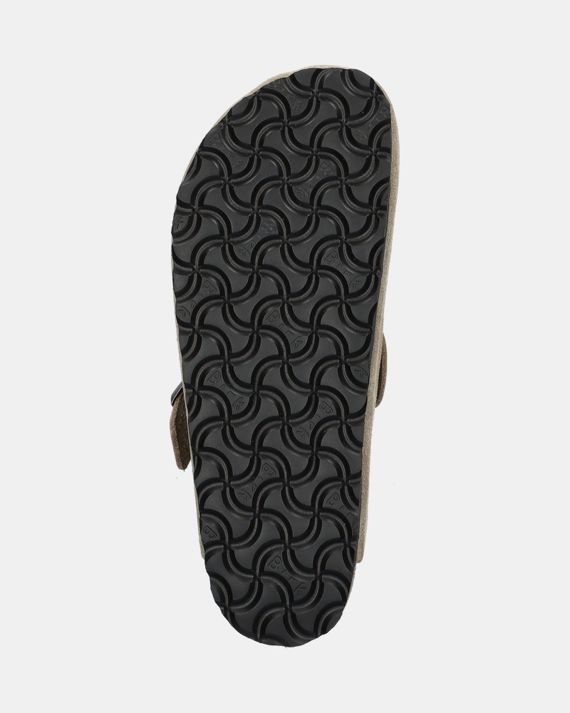 Birkenstock Boston Braided Instapschoenen  - bruin