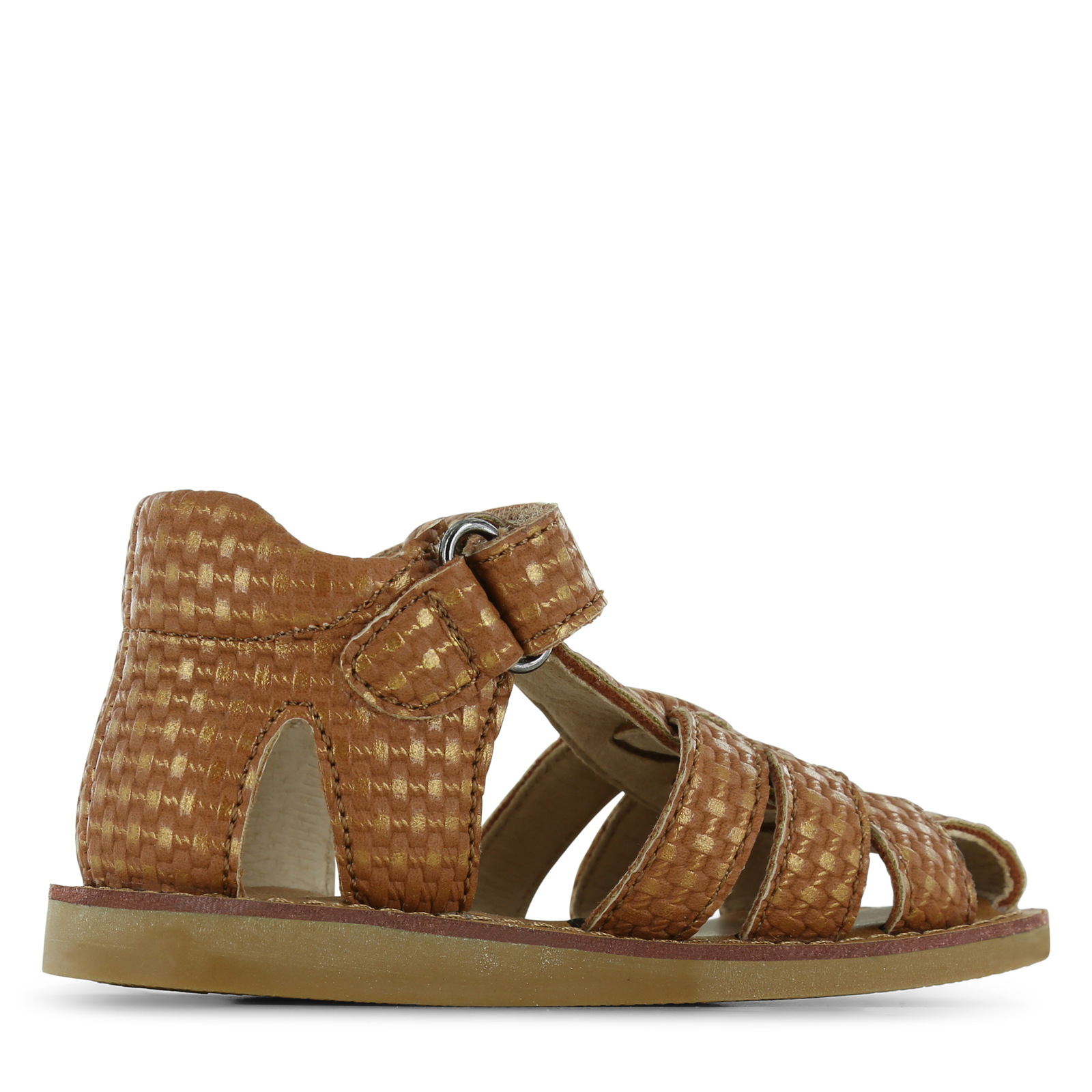 Shoesme Cognac gemusterte Sandale