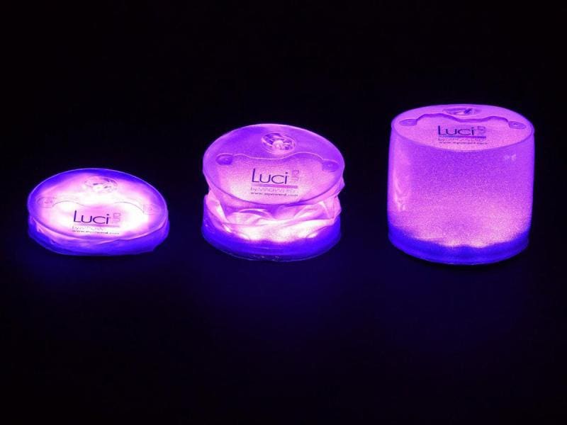 LUCI Campinglampe Solar Light Color Faltbare Solarleuchte