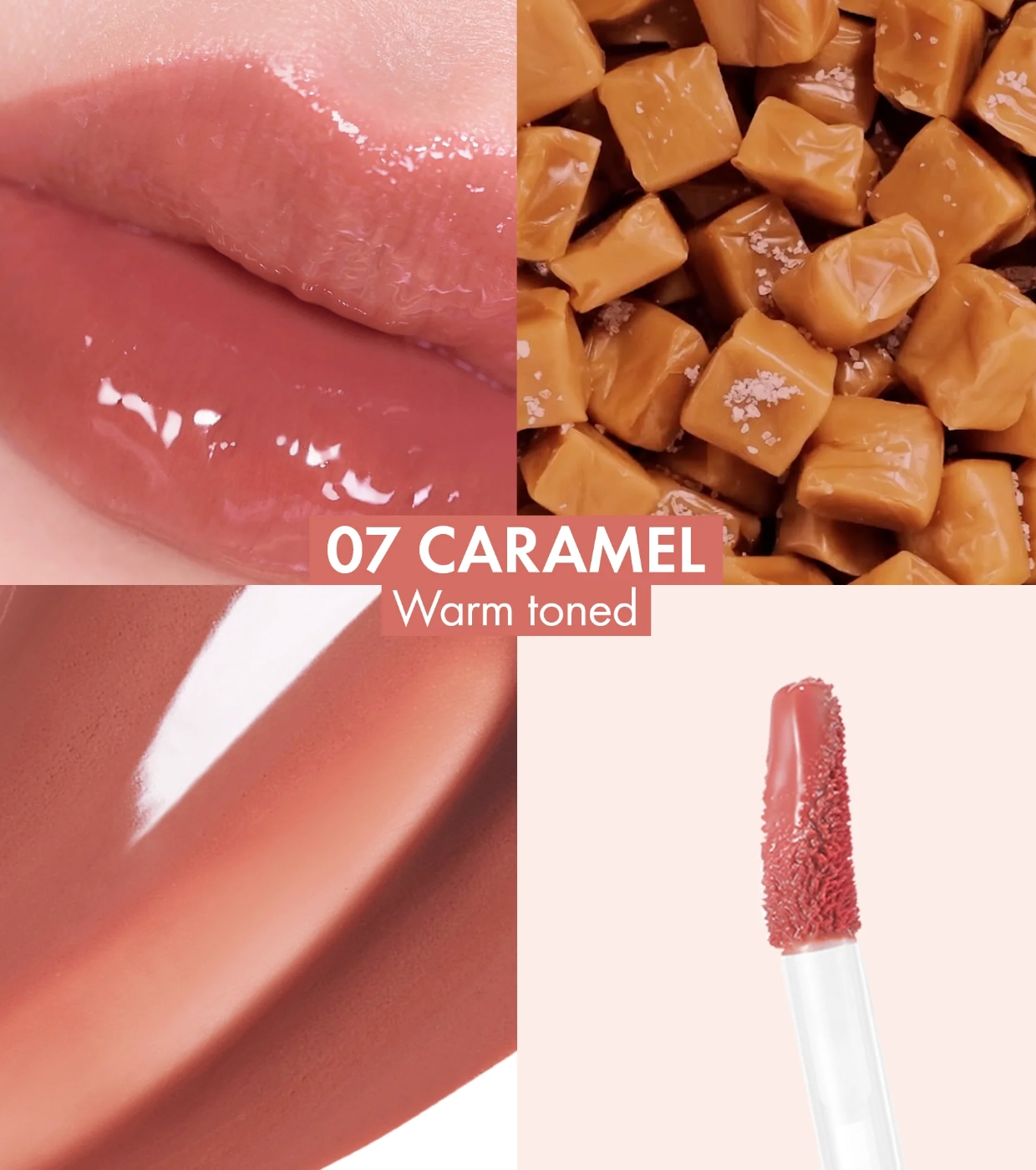 Amuse - Lip Tint Jel-fit Tint - 07: Caramel