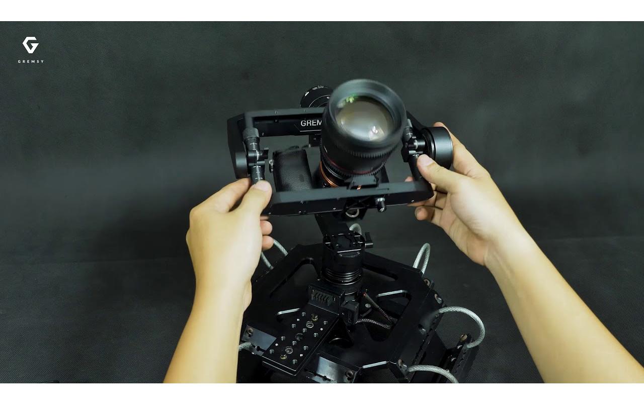 Gimbal Pixy U Universal<br>Kompakter 3-Achs Kameragimbal für Multikopter
