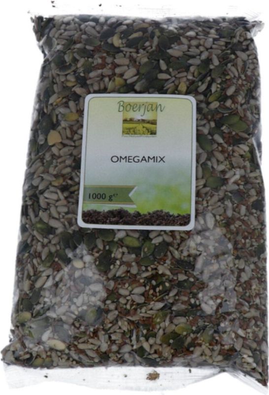 Boerjan - Omegamix - 1000 gr - Zonnebloempitten