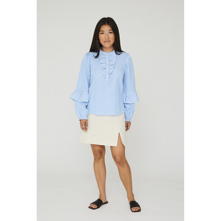 A-VIEW Karin blouse Blue/white