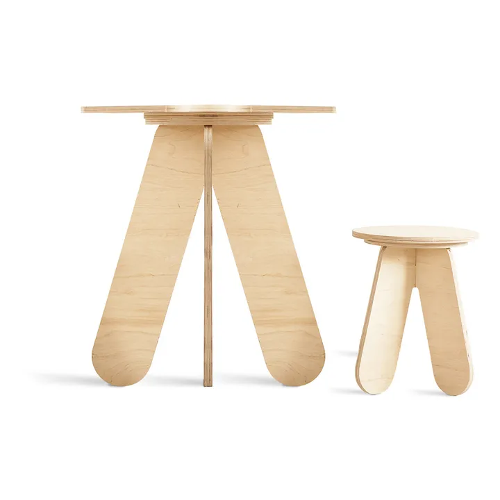 Babai Toys Table pour enfant en bois