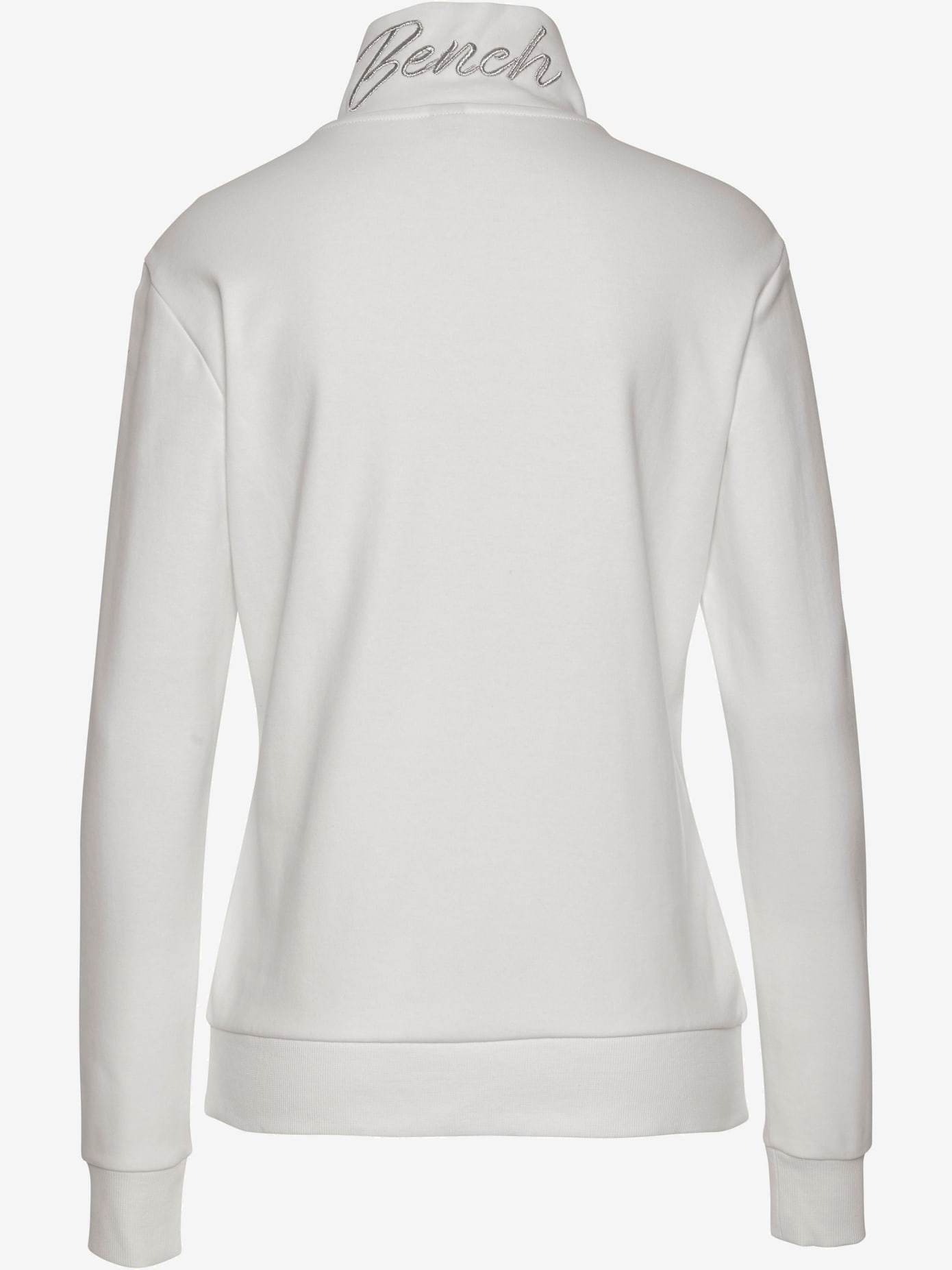 Veste sweat à col montant