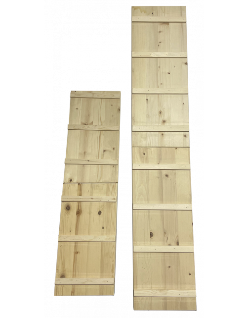 Petlando Kippen Ladder - Kippenhok - 130x25 cm Naturel L