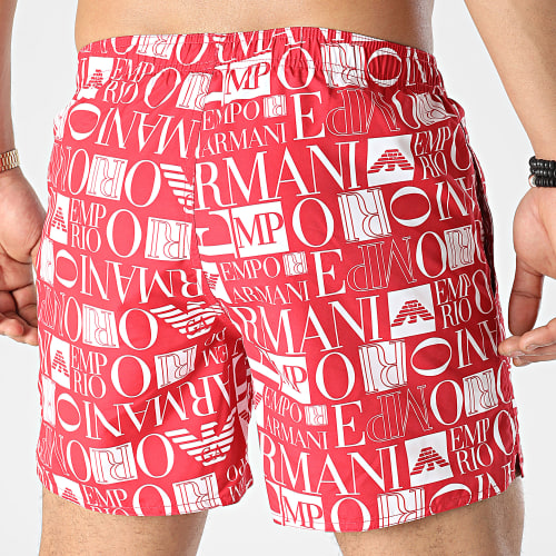 Short De Bain 211740-2R481 Rouge