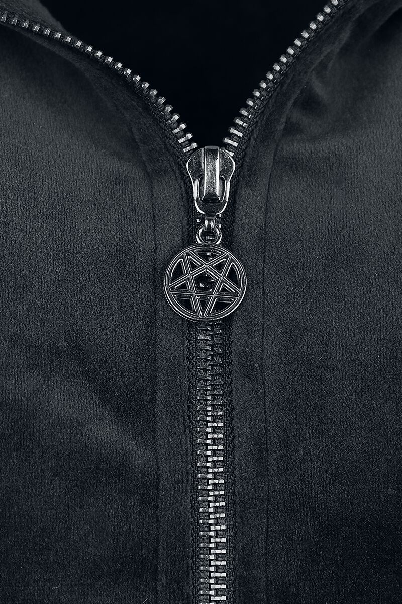 Sweat à capuche Sof Nicki | Gothicana by EMP Sweat-shirt zippé à capuche
