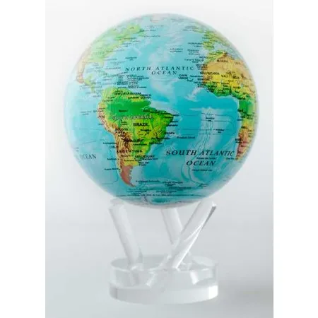 MovaGlobes Relief Map Blue 11,4 cm