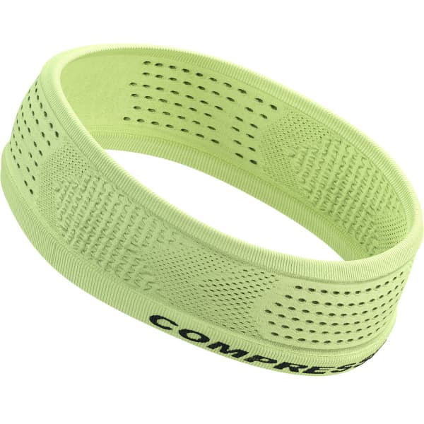 Bandeau running COMPRESSPORT THIN HEADBAND ON/OFF SHADOW LIME