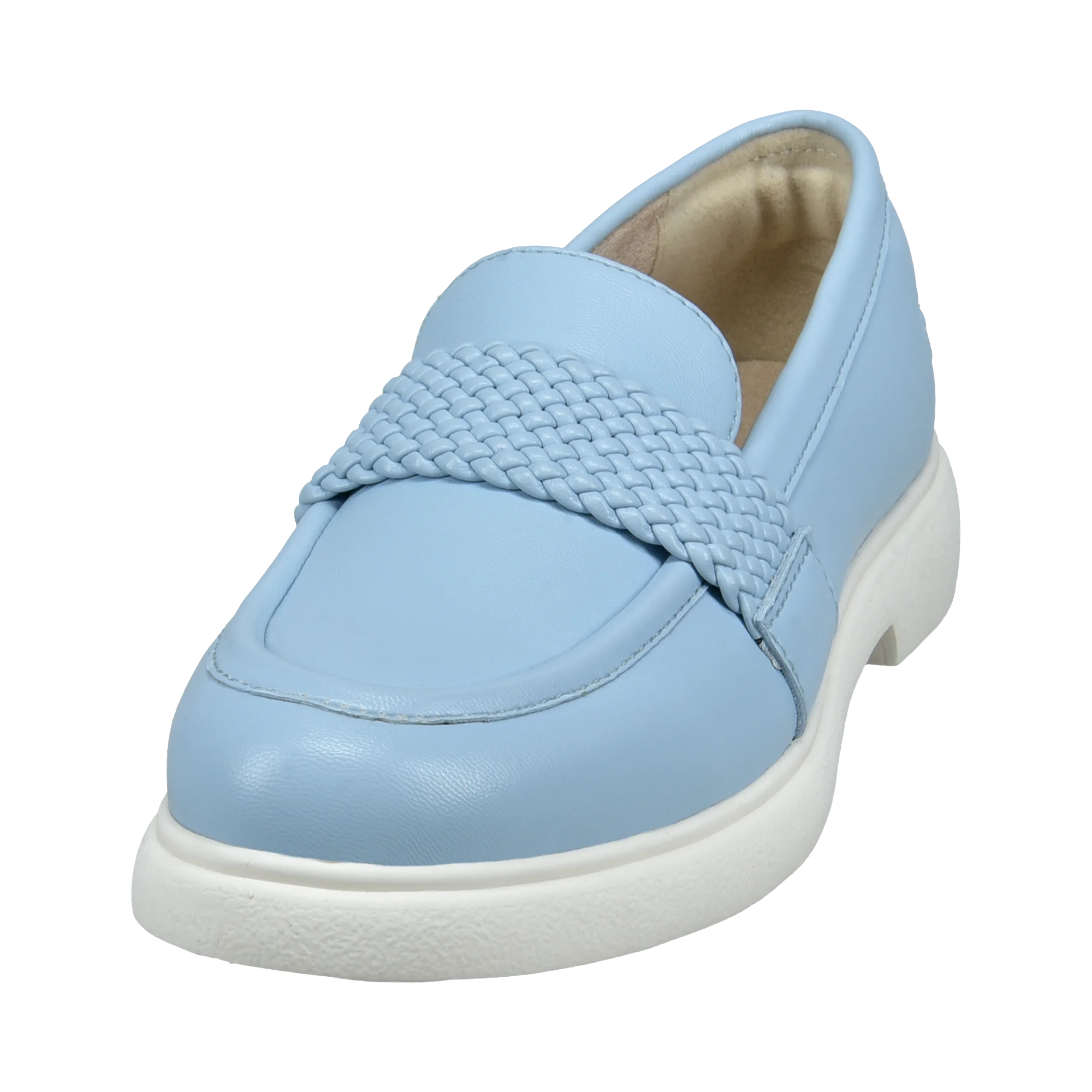 Loafers hellblau