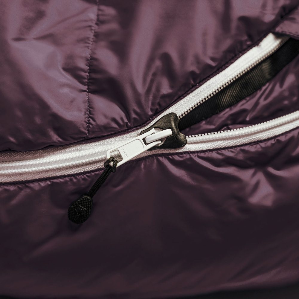 Grüezi Bag Biopod DownWool Subzero 175 Schlafsack berry