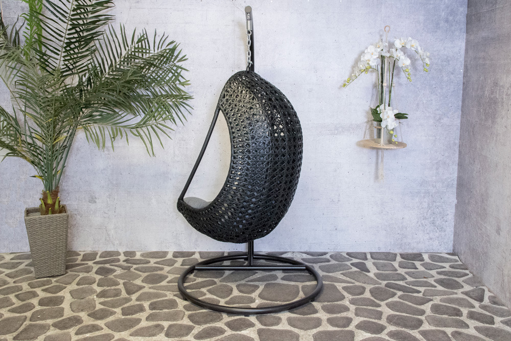 Sens-line funny fauteuil suspendu relax - noir