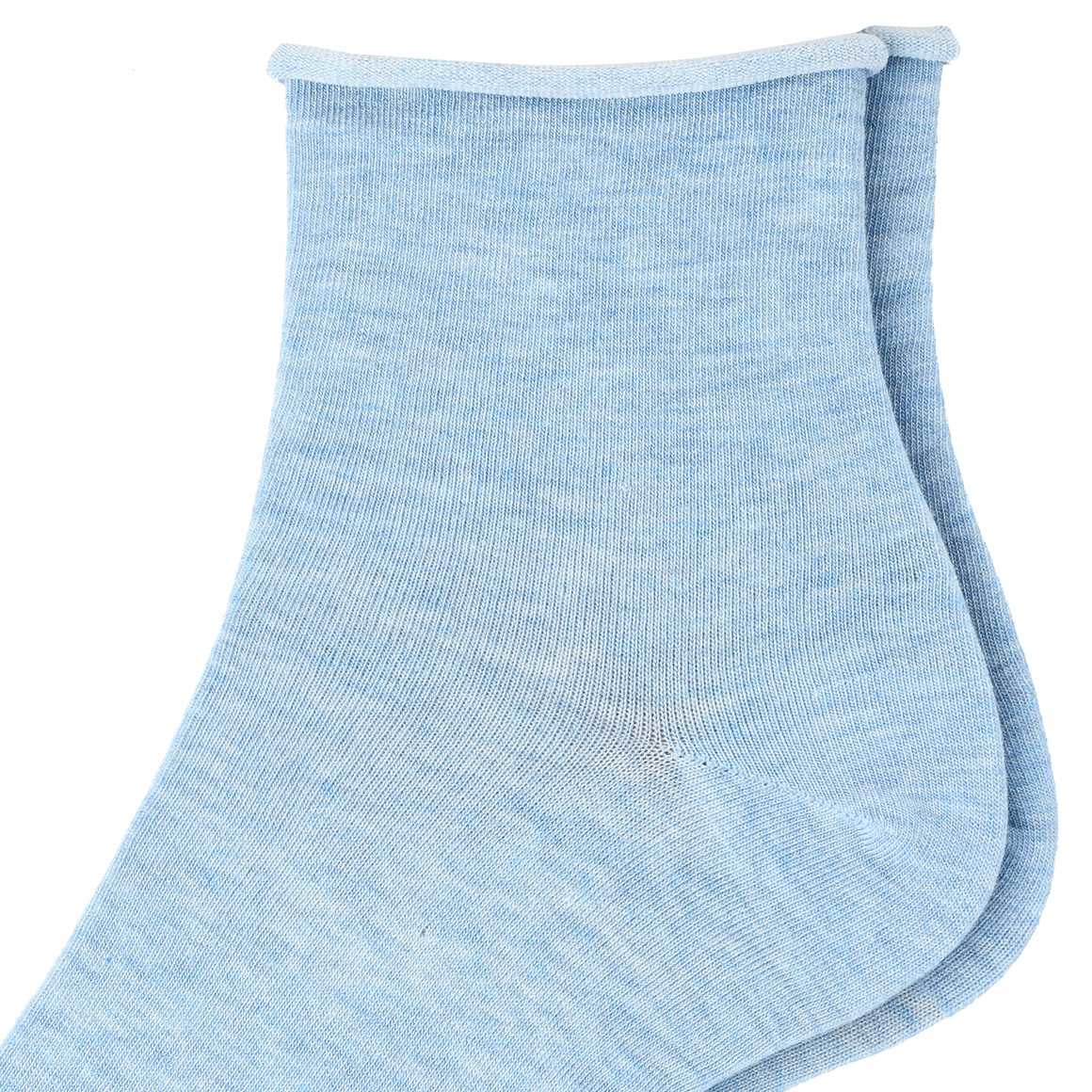 Gina Benotti 1 Paar Damen Socken mit Viskose hellblau