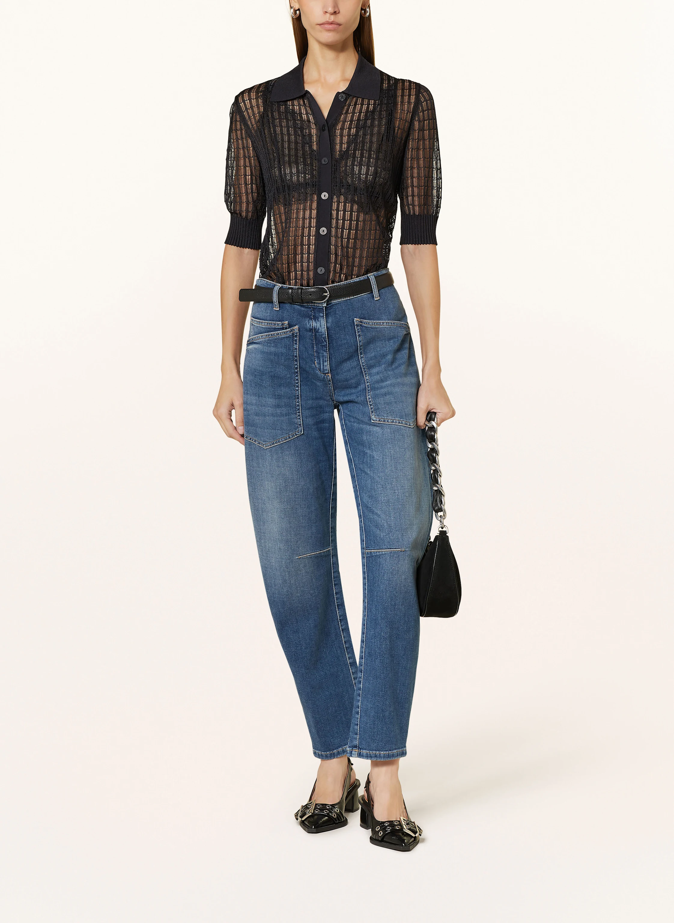 CAMBIO Mom Jeans OCEAN