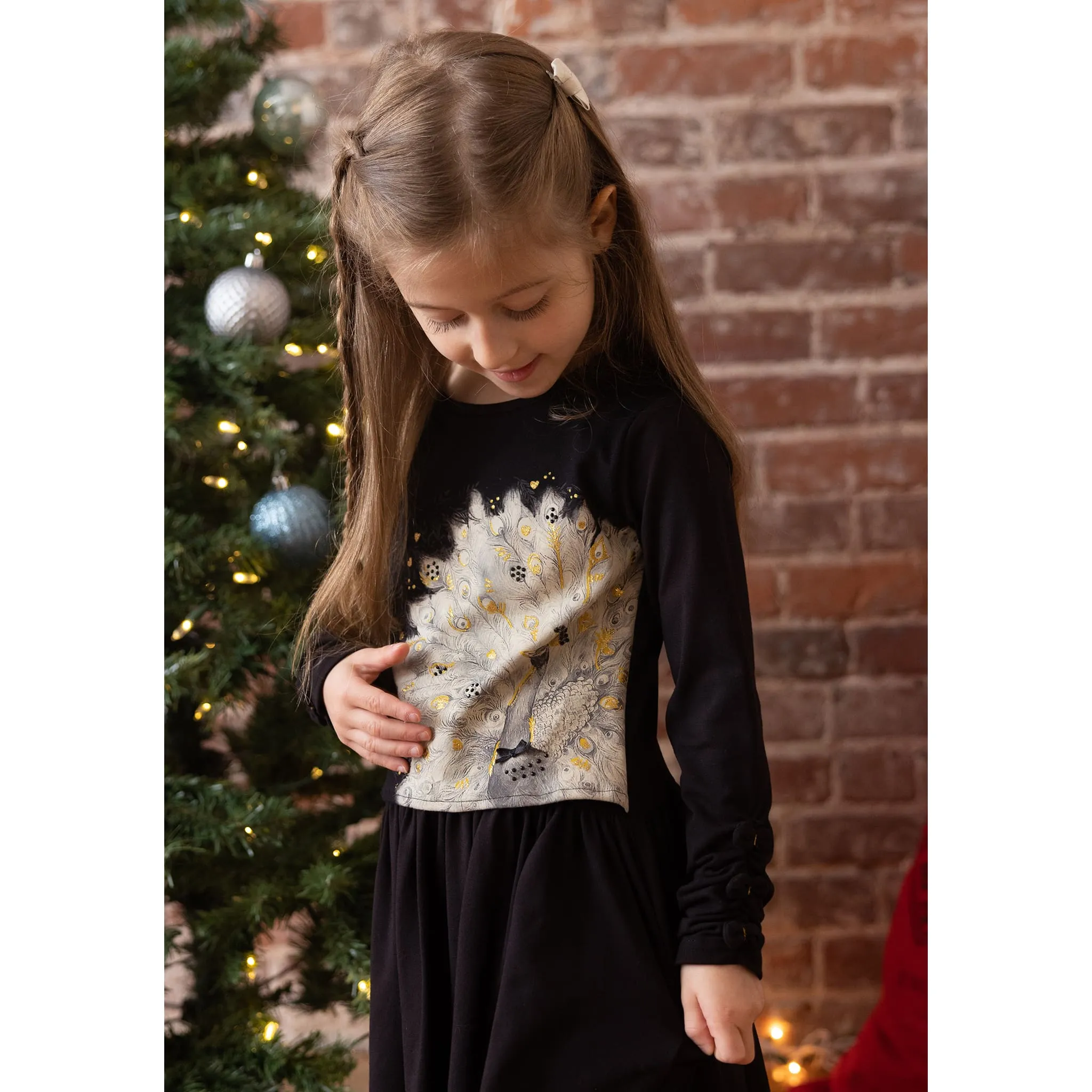 Nanö Robe Paon Confetti 2-6ans
