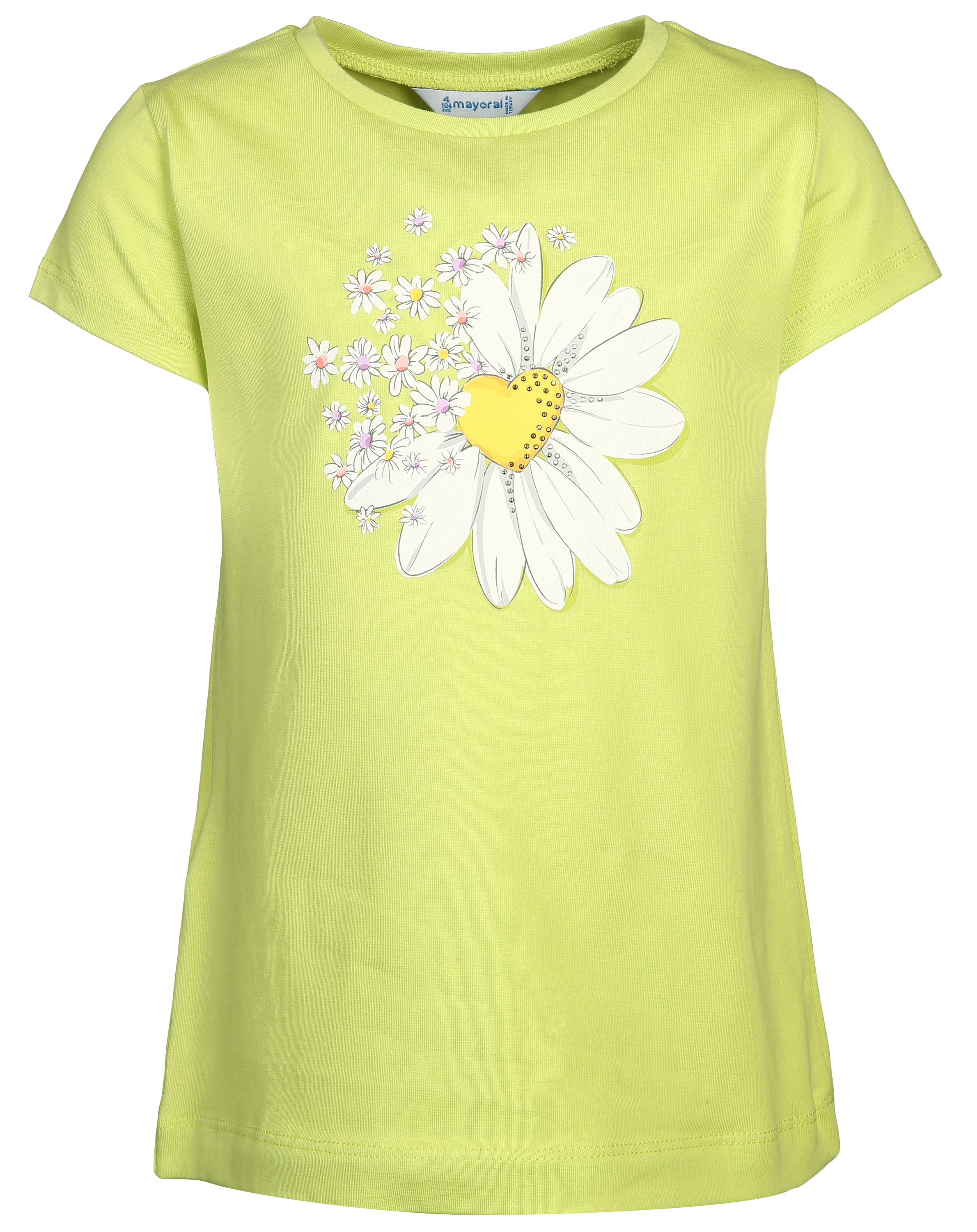 T-Shirt MARGERITE in zitron