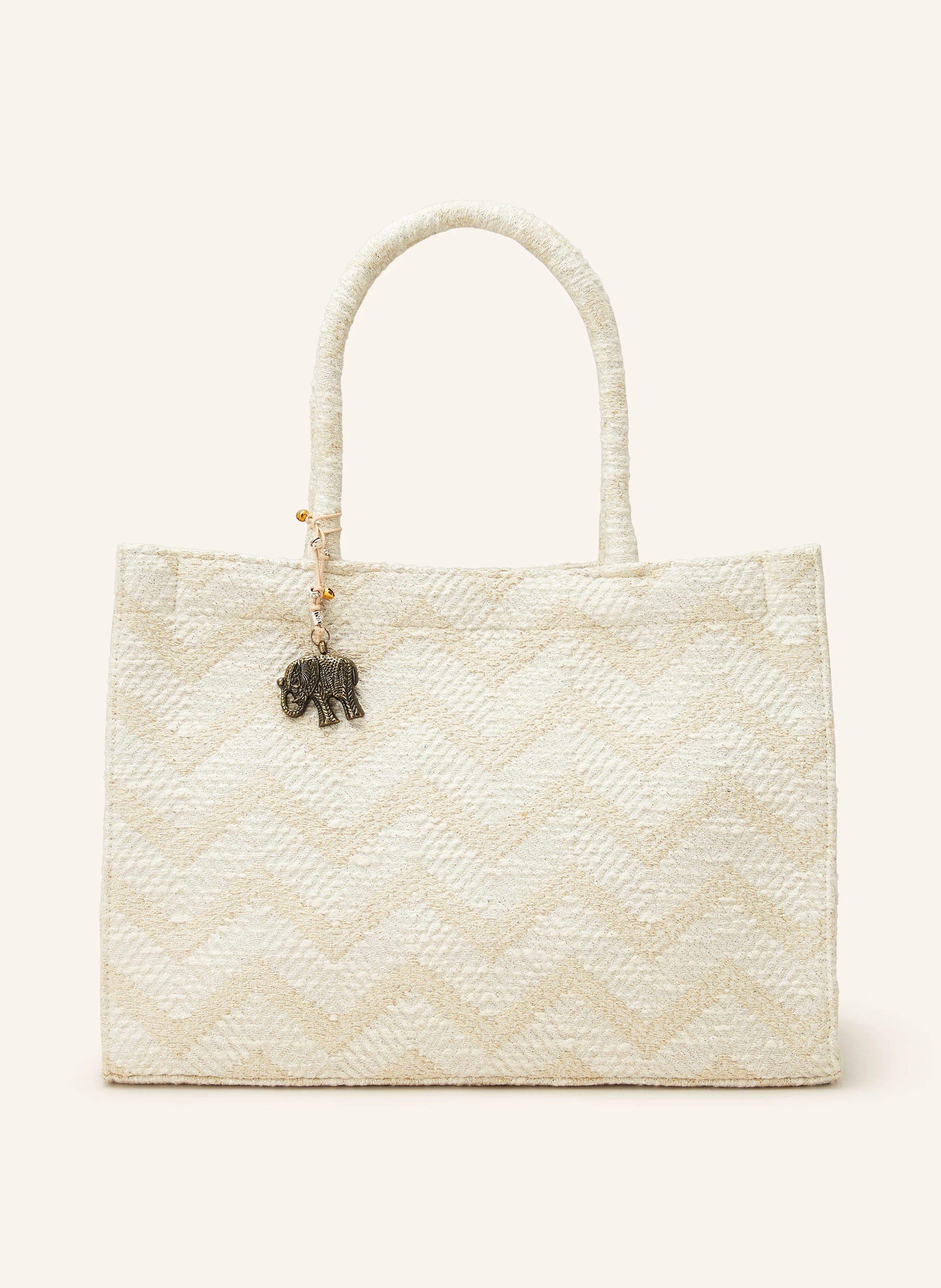 ANOKHI Shopper mit Glitzergarn