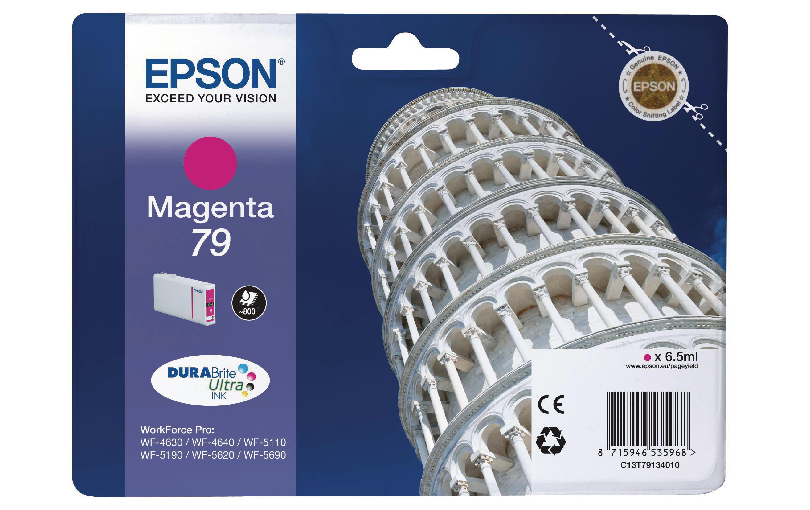 Tinte C13T79134010 MagentaTinte, schwarz