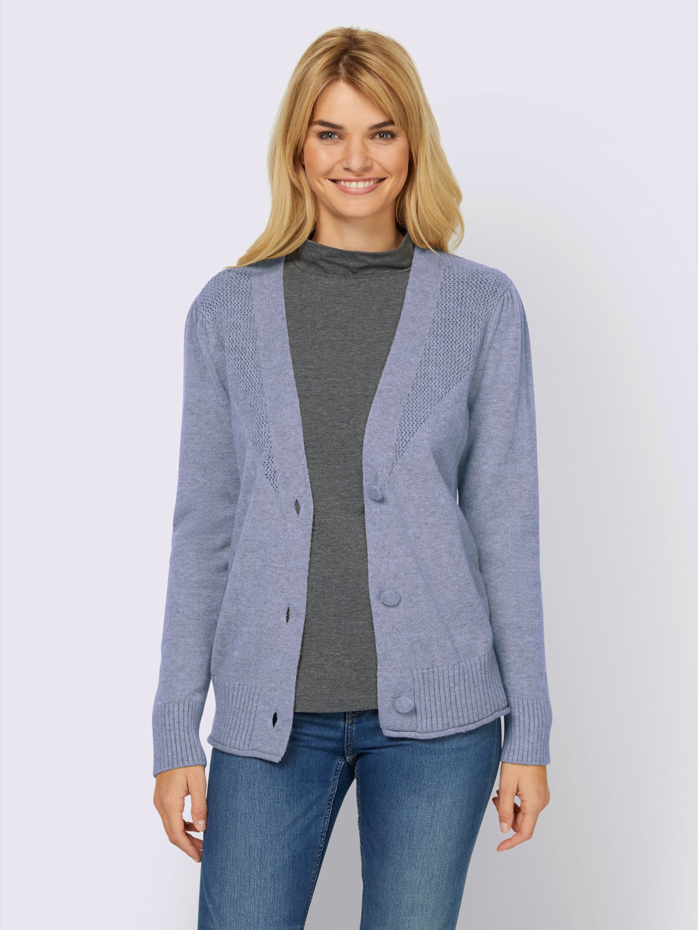 Veste en tricot 50% viscose