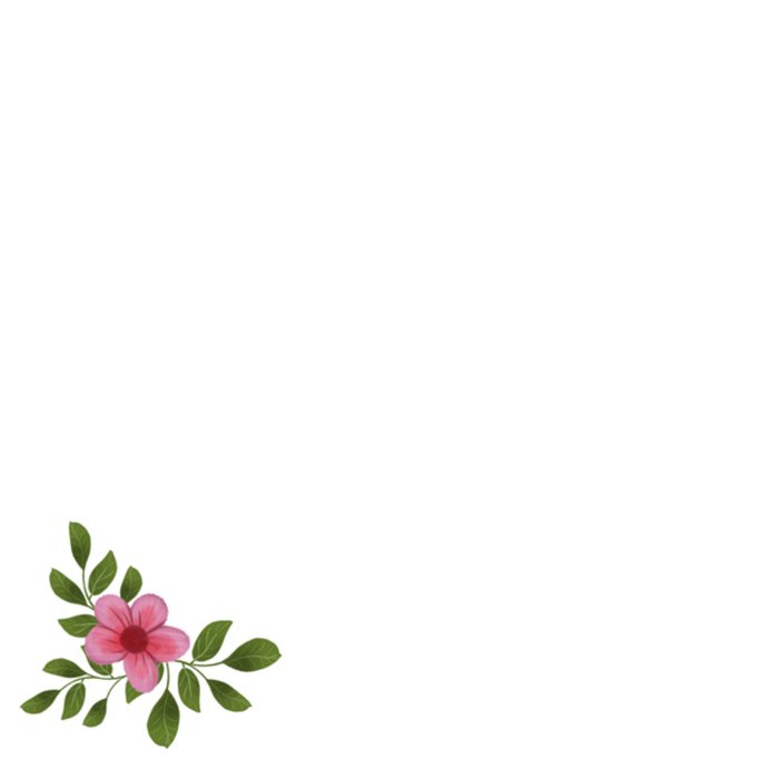 Greetz | Werk jubileum kaart | Bloemen illustratie
