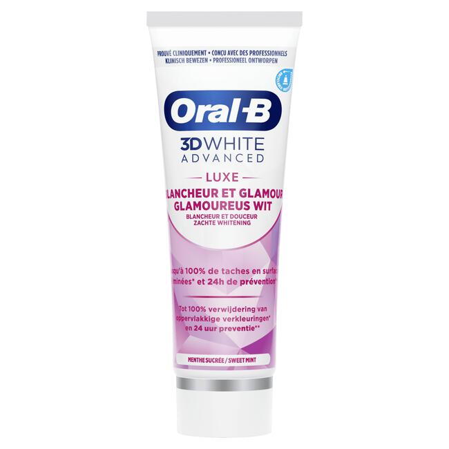 Oral-B 3D White Luxe Glamorous Tandpasta 75 ML
