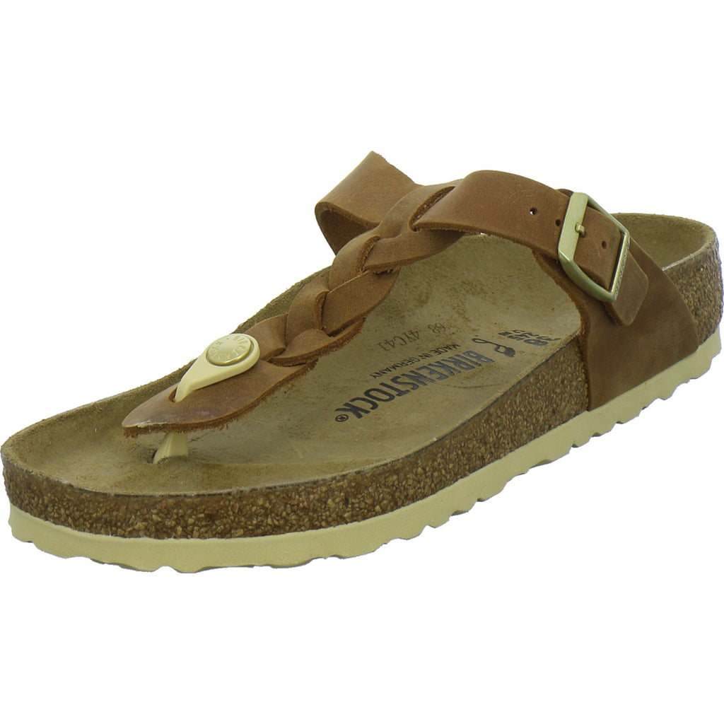 Birkenstock Pantoletten Damen Gizeh Mittelbraun