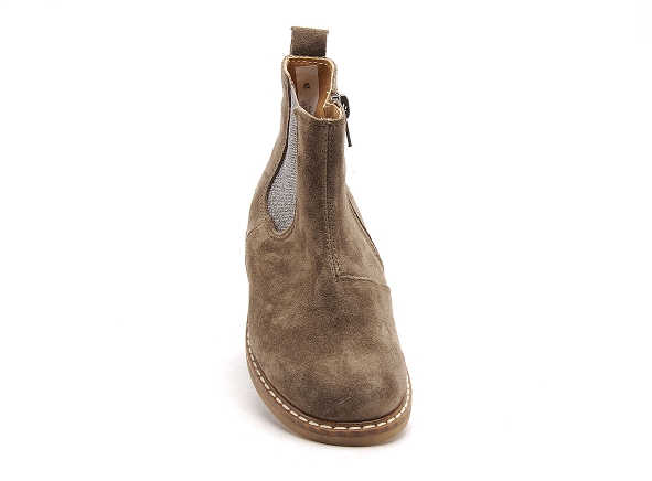 Bopy boots bottine enfant seven marron