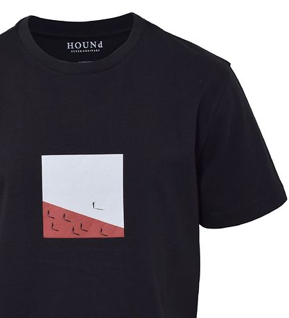 Hound T-shirt - Blåck