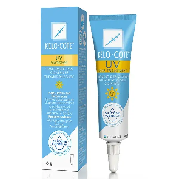 Gel UV para cicatrizes Alliance Pharma Kelo-Cote® FPS 30 6g