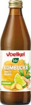 Voelkel BIO Kombucha Limette & Ingwer (MEHRWEG)