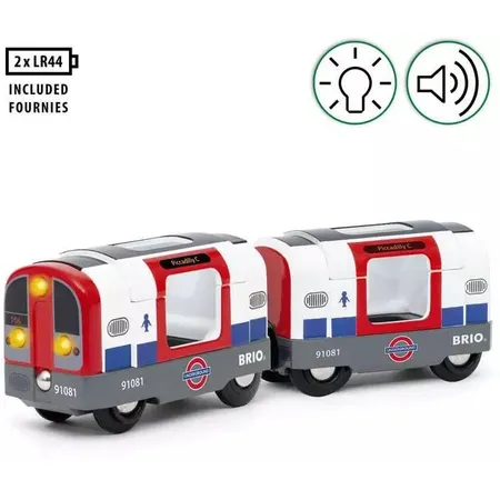 BRIO Londoner U-Bahn mit Licht und Sound