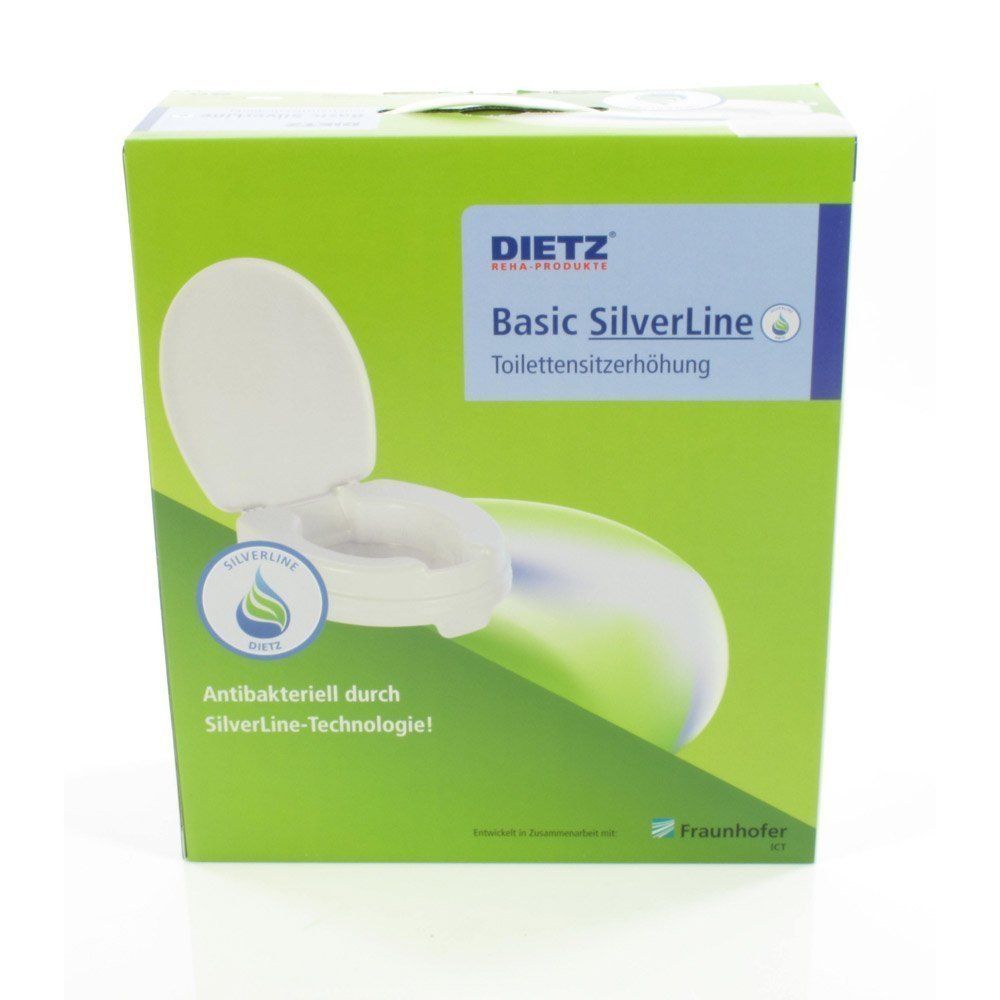 Dietz Toilettensitzerhöhung antimikrobielle Relaxon Biomaster protected