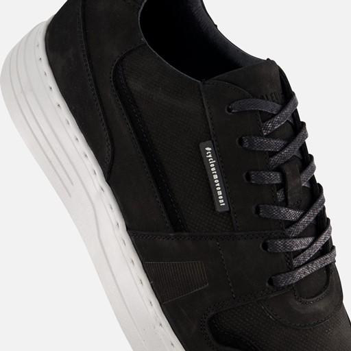 Cycleur de Luxe Giro Sneakers zwart Nubuck