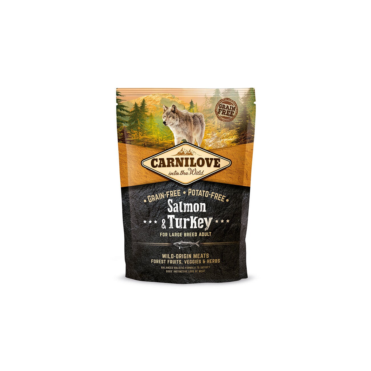 Carnilove Salmon Turkey Adult Large Dog 1,5kg