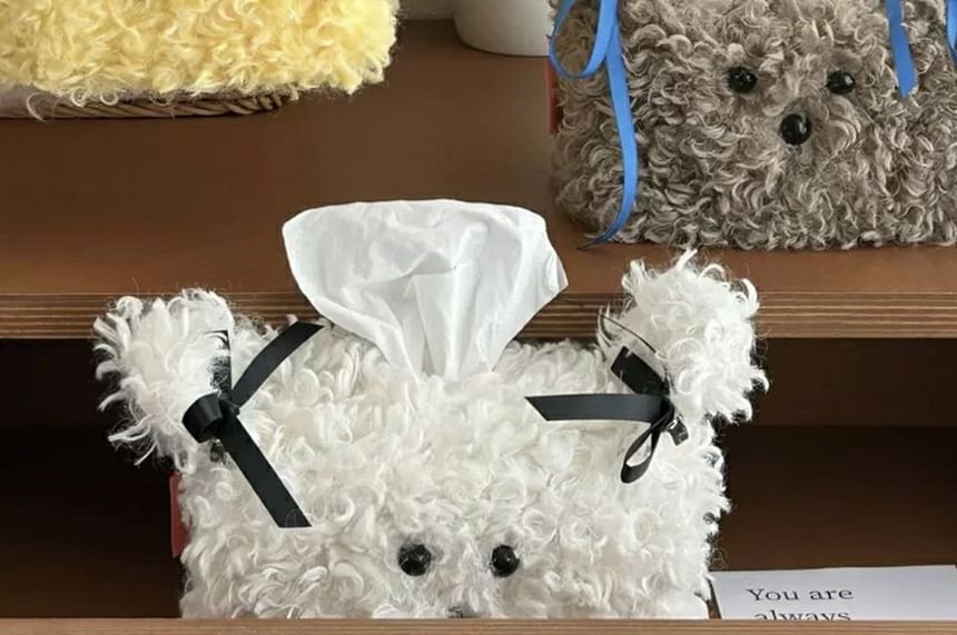 SeoulMall - Pluchen Dieren Tissue Box Hoes