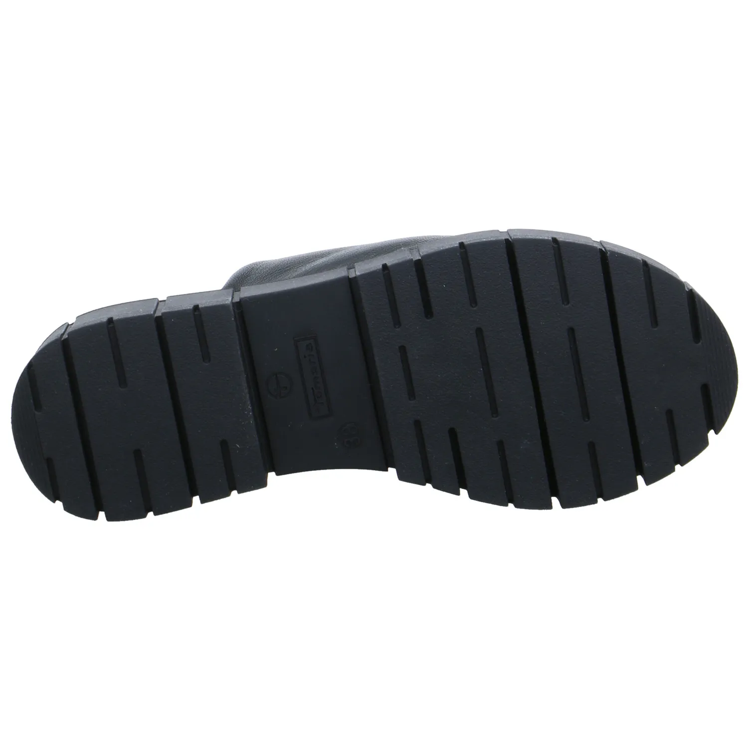 TAMARIS Pantolette Schwarz Leder