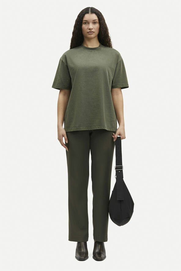 Samsøe Samsøe Hoys straight pants 7331 Forest night