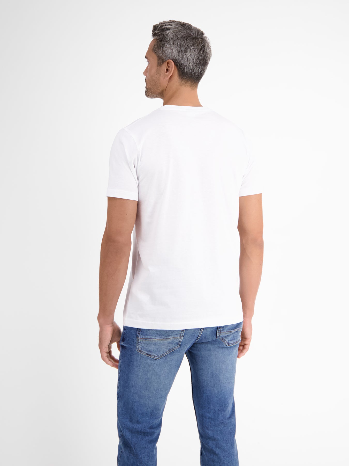 Doppelpack T-Shirt für Herren, Rundhals in Premium Baumwollqualität
