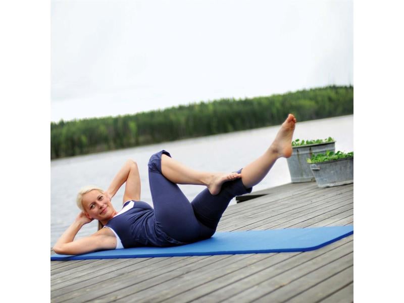 SISSEL Gym Mat 1 cm blau Gymnastikmatte