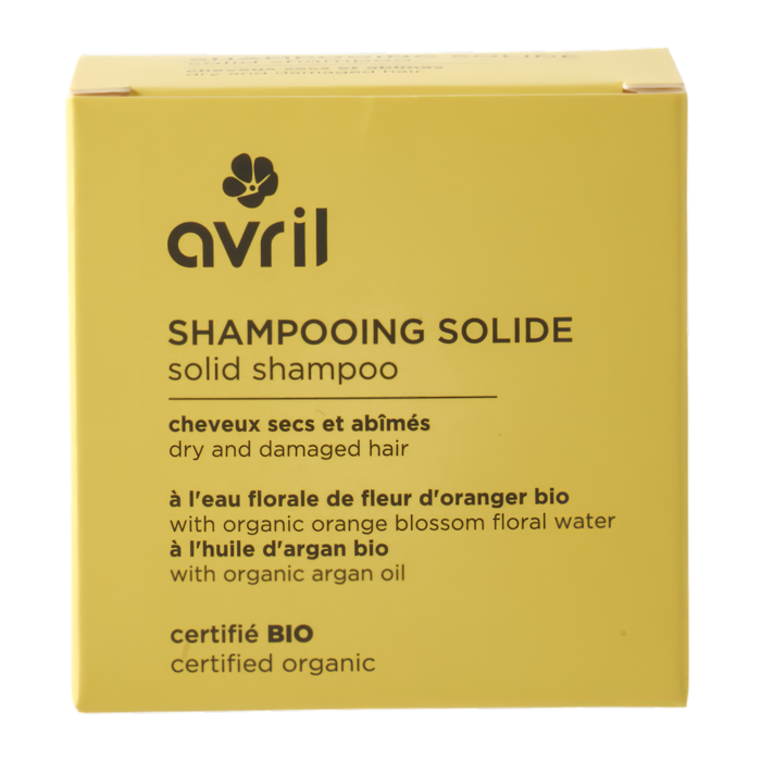 Shampooing solide cheveux secs et abîmés