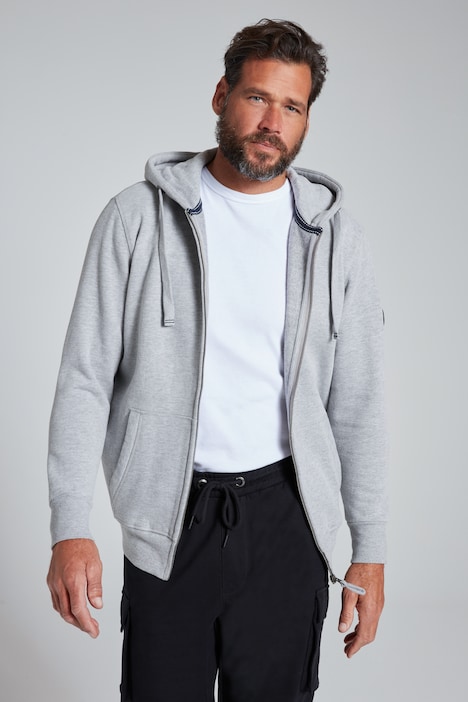 JAY-PI Hoodie-Jacke, Sweat, bis 8 XL