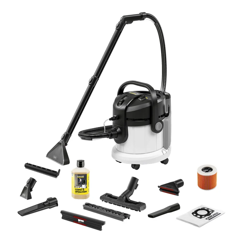 Teppe- og tekstilpleiemaskin 4+4 l 1000 W