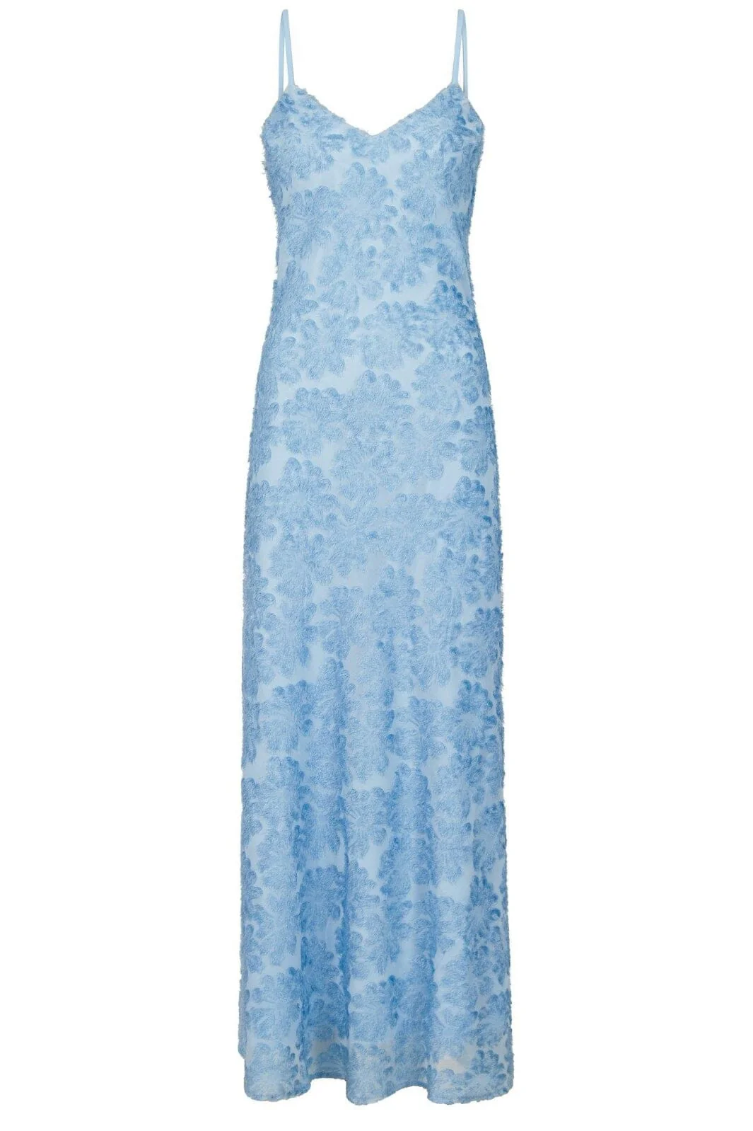 Neo Noir Clia Fringe Dress sky blue